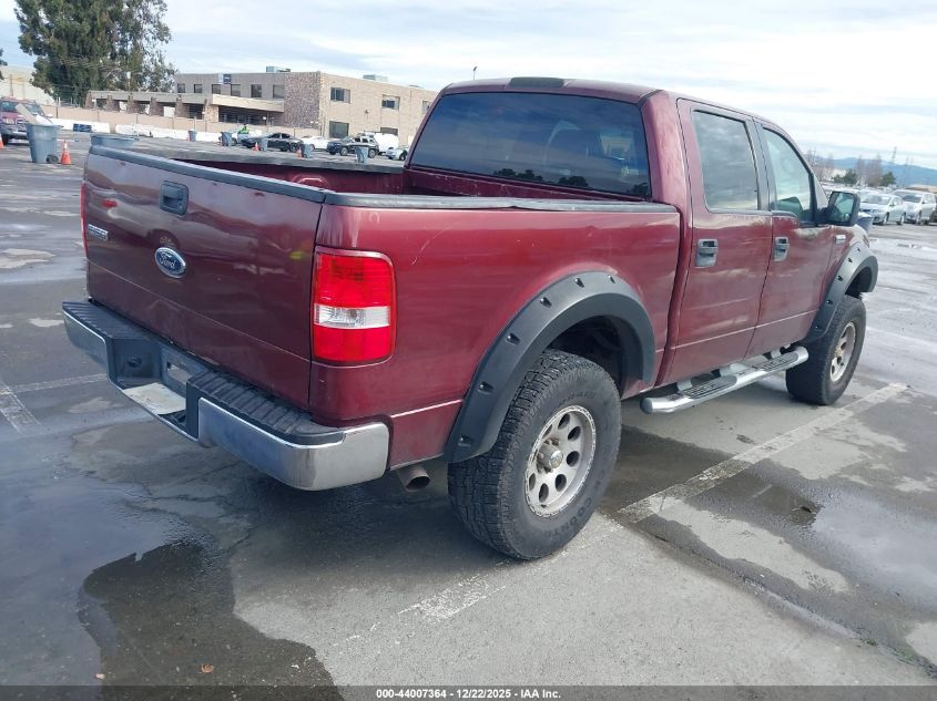 2005 Ford F-150 Xlt VIN: 1FTRW12W25FA40632 Lot: 44007364