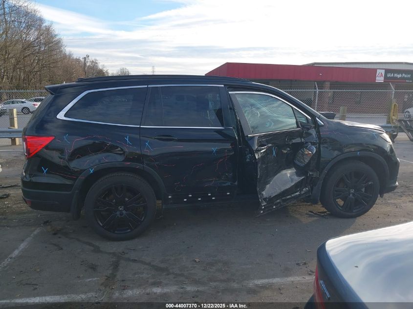 2022 Honda Pilot 2Wd Special Edition VIN: 5FNYF5H24NB034228 Lot: 44007370