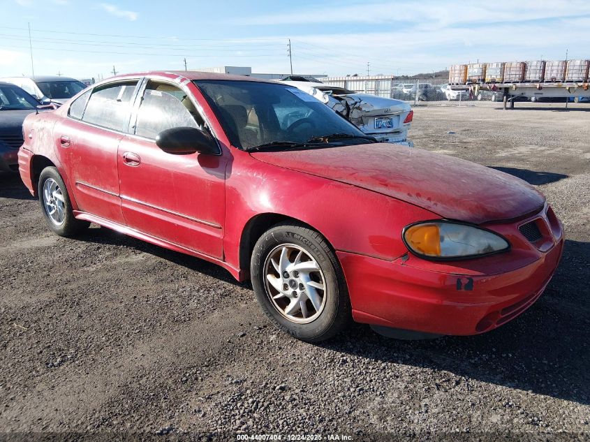 2004 Pontiac Grand Am Se1