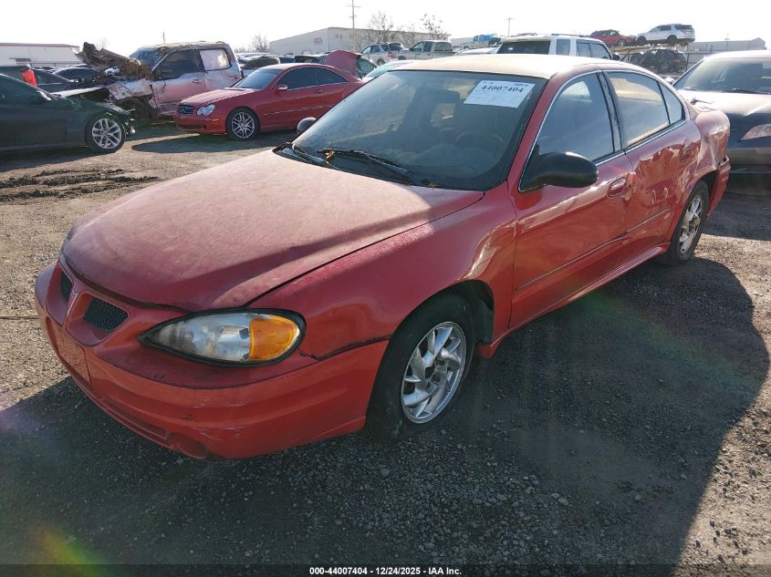 2004 Pontiac Grand Am Se1