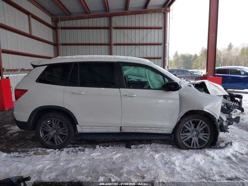 2021 Honda Passport Awd Ex-L VIN: 5FNYF8H56MB030787 Lot: 44007453