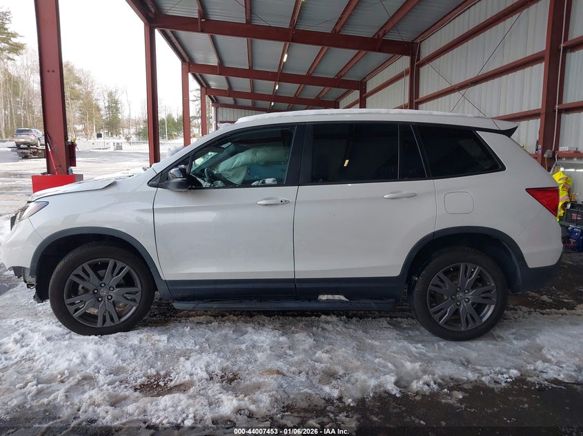 2021 Honda Passport Awd Ex-L VIN: 5FNYF8H56MB030787 Lot: 44007453