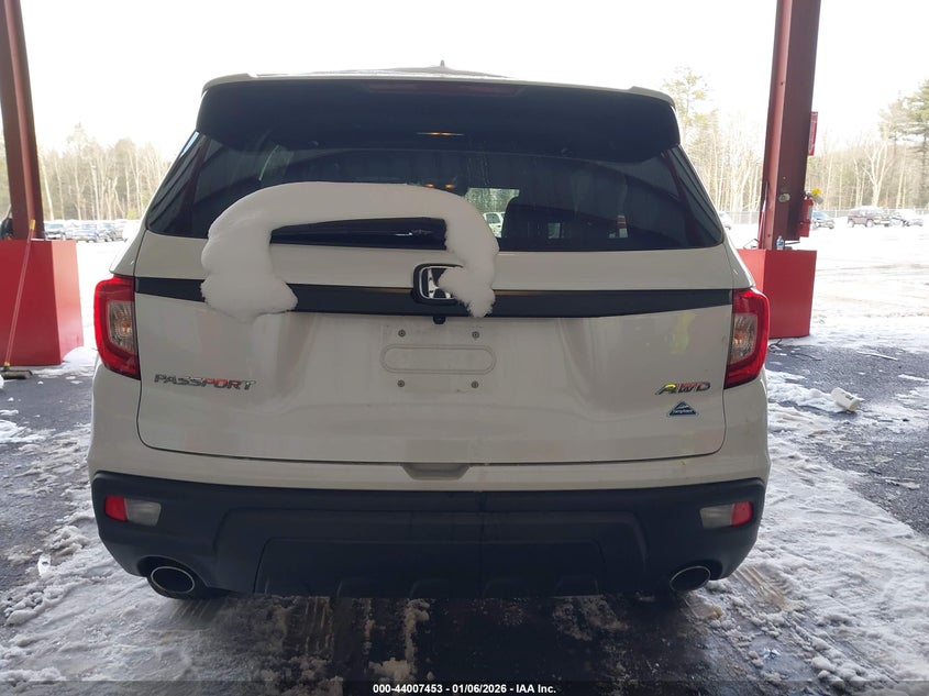 2021 Honda Passport Awd Ex-L VIN: 5FNYF8H56MB030787 Lot: 44007453
