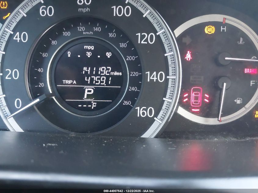 2015 Honda Accord Ex-L VIN: 1HGCR2F8XFA002225 Lot: 44007542