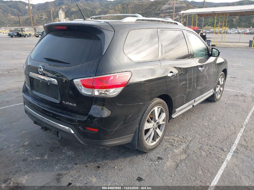 2014 Nissan Pathfinder Platinum VIN: 5N1AR2MN3EC666265 Lot: 44007655