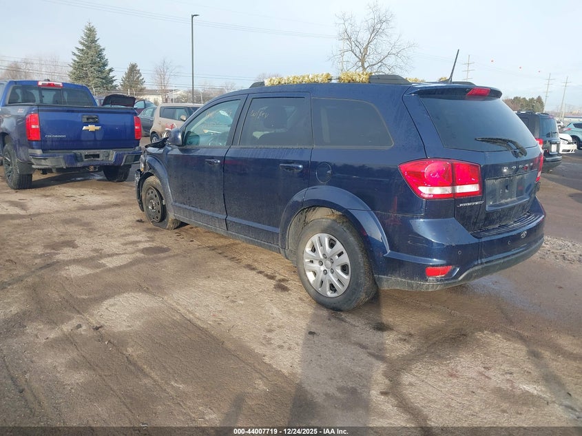VIN 3C4PDCBB2KT694201 2019 DODGE JOURNEY SE