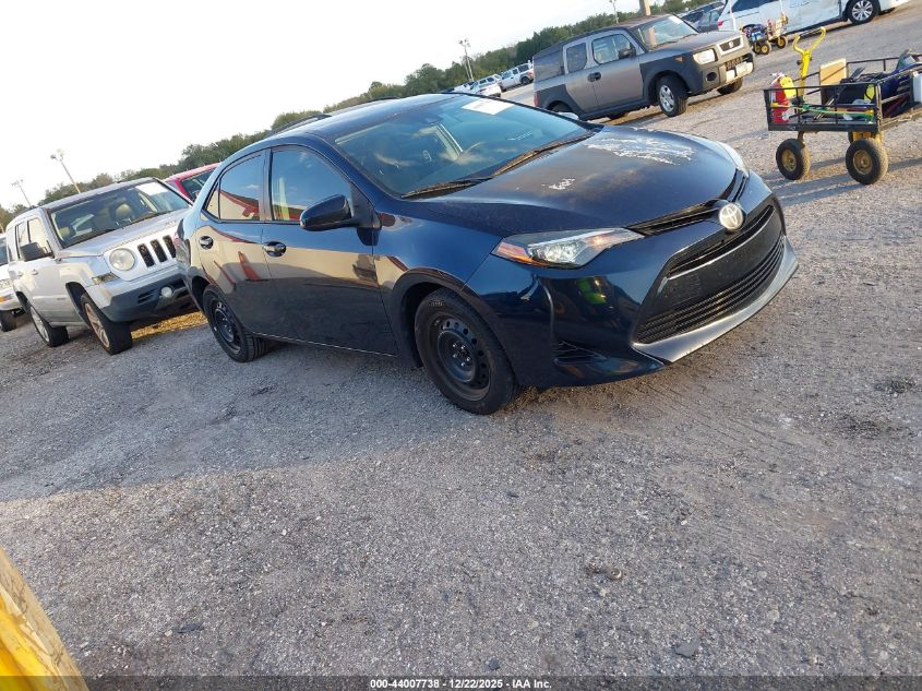2017 Toyota Corolla Le VIN: 2T1BURHE4HC856663 Lot: 44007738
