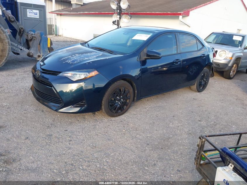 2017 Toyota Corolla Le VIN: 2T1BURHE4HC856663 Lot: 44007738