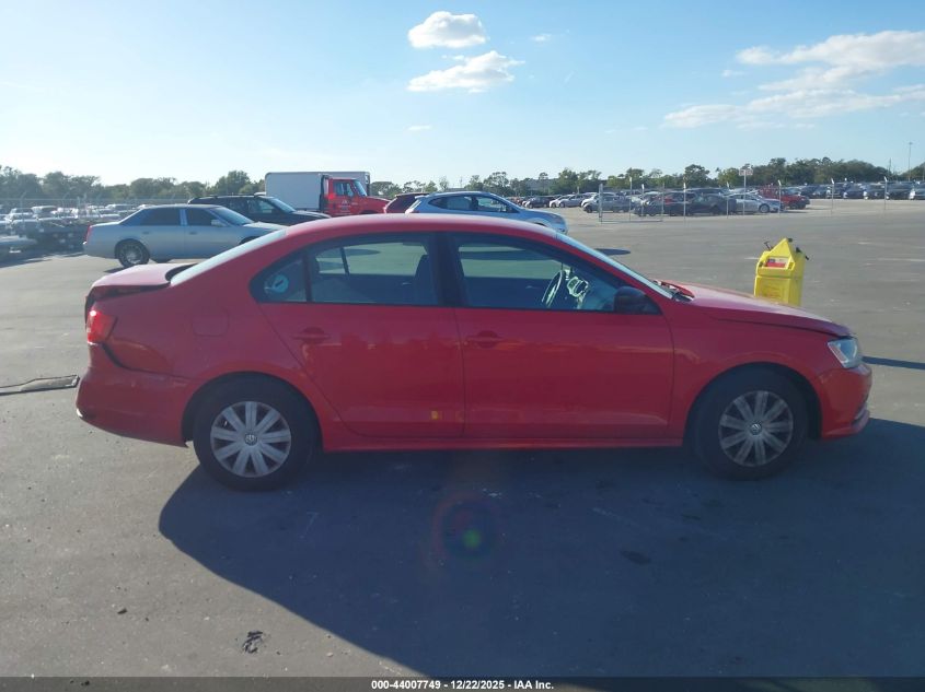 2015 Volkswagen Jetta 2.0L S VIN: 3VW2K7AJ7FM304044 Lot: 44007749