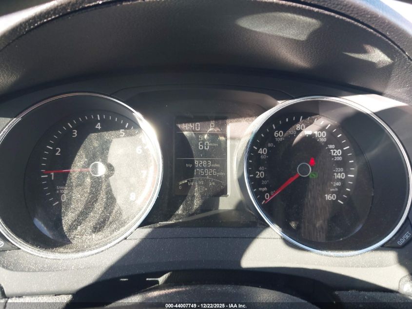 2015 Volkswagen Jetta 2.0L S VIN: 3VW2K7AJ7FM304044 Lot: 44007749