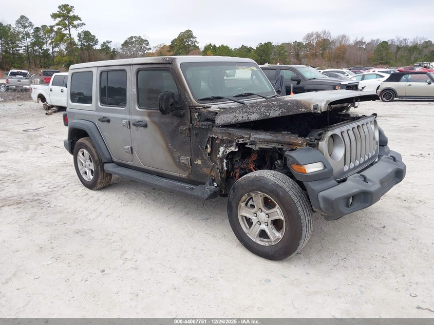 1C4HJXDN3LW272297 2020 Jeep Wrangler Unlimited Sport S 4X4 auction photo 1
