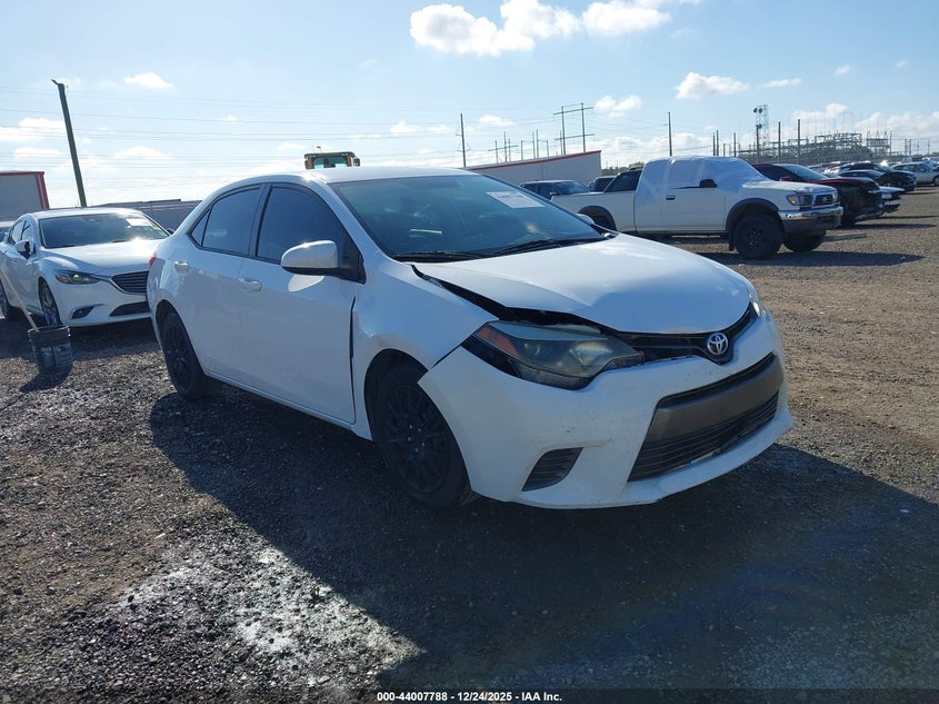 2T1BURHE6FC435427 2015 Toyota Corolla Le auction photo 1