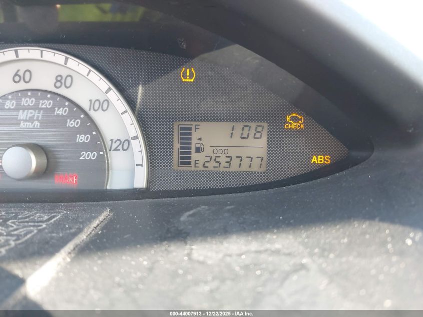 2008 Toyota Yaris VIN: JTDBT923381227216 Lot: 44007913