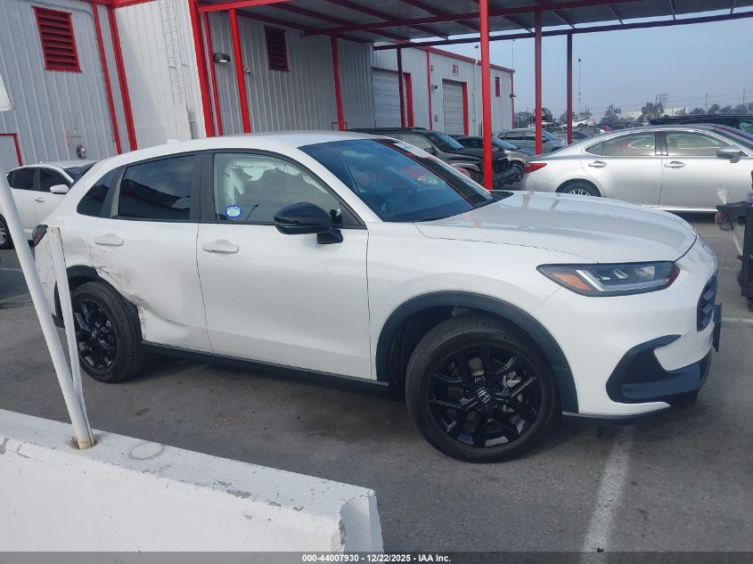 2025 Honda Hr-V 2Wd Sport VIN: 3CZRZ1H53SM706165 Lot: 44007930