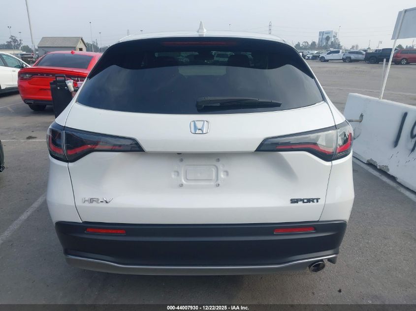 2025 Honda Hr-V 2Wd Sport VIN: 3CZRZ1H53SM706165 Lot: 44007930