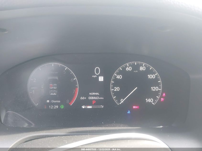 2025 Honda Hr-V 2Wd Sport VIN: 3CZRZ1H53SM706165 Lot: 44007930