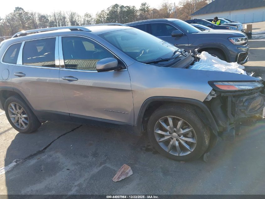 2018 Jeep Cherokee Limited Fwd VIN: 1C4PJLDX4JD606559 Lot: 44007964