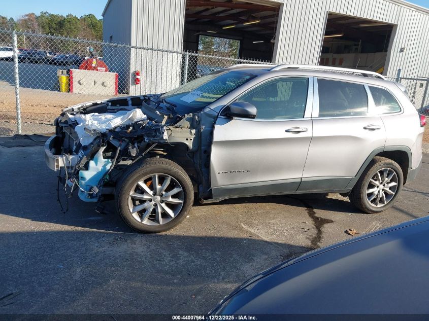 2018 Jeep Cherokee Limited Fwd VIN: 1C4PJLDX4JD606559 Lot: 44007964