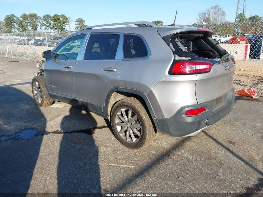 2018 Jeep Cherokee Limited Fwd VIN: 1C4PJLDX4JD606559 Lot: 44007964