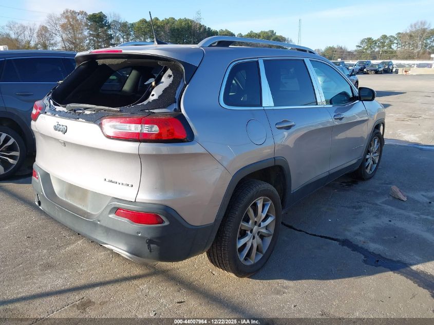 2018 Jeep Cherokee Limited Fwd VIN: 1C4PJLDX4JD606559 Lot: 44007964