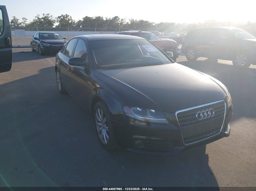 WAUAFAFL1CN000989 2012 Audi A4 2.0T Premium auction photo 1