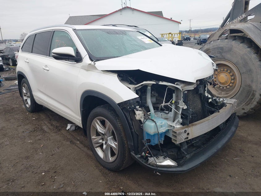 5TDDKRFH2ES029016 2014 Toyota Highlander Limited V6 auction photo 1