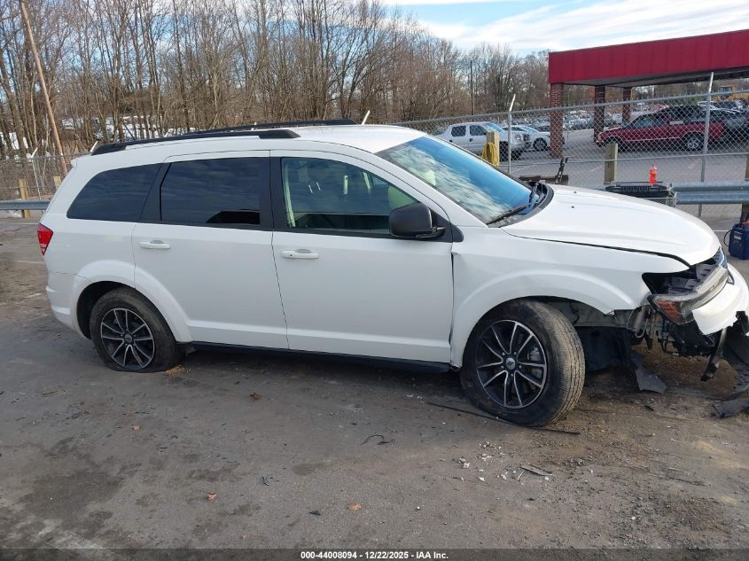 2018 Dodge Journey Se VIN: 3C4PDCAB6JT166807 Lot: 44008094