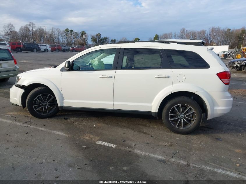 2018 Dodge Journey Se VIN: 3C4PDCAB6JT166807 Lot: 44008094