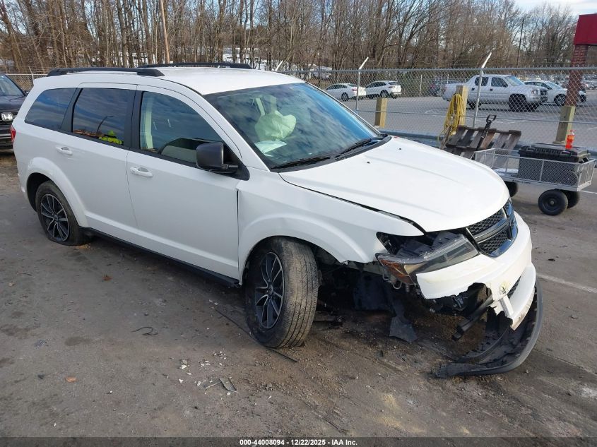 2018 Dodge Journey Se VIN: 3C4PDCAB6JT166807 Lot: 44008094