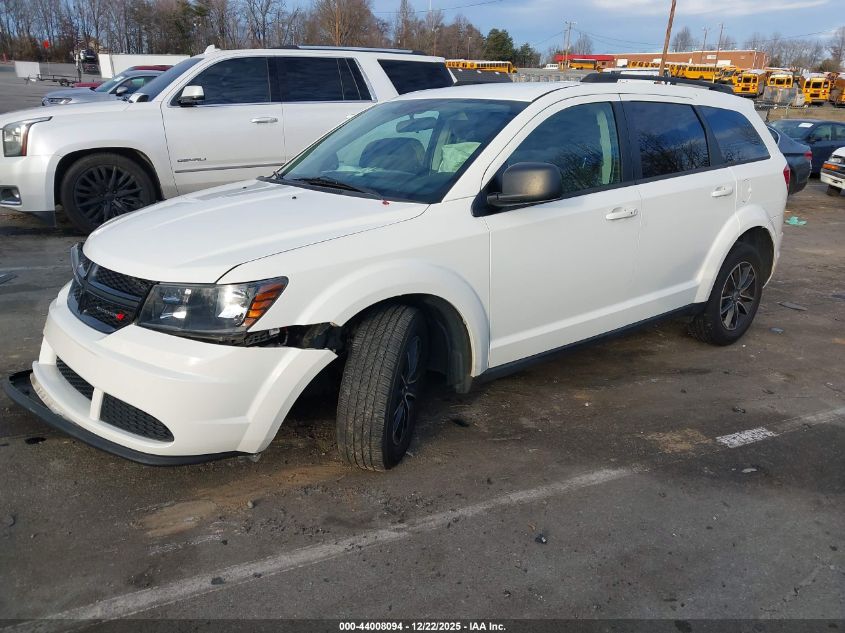 2018 Dodge Journey Se VIN: 3C4PDCAB6JT166807 Lot: 44008094