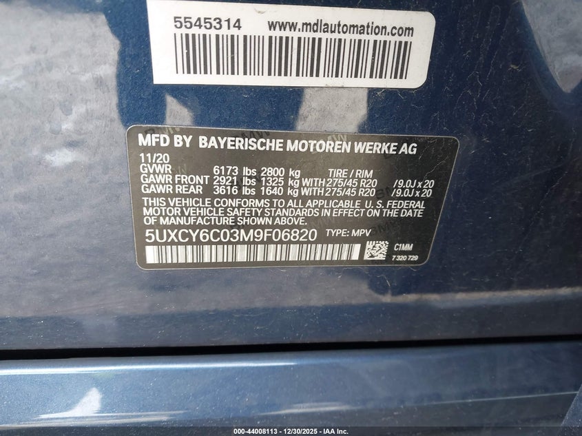 2021 BMW X6 - Ansicht 9