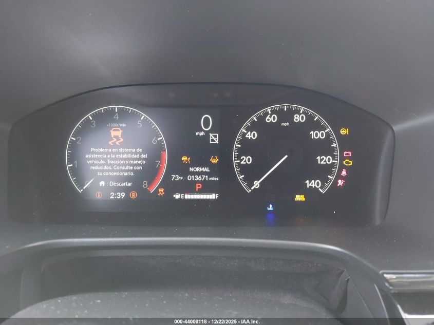 2025 Honda Cr-V Ex-L Awd VIN: 2HKRS4H70SH448206 Lot: 44008118