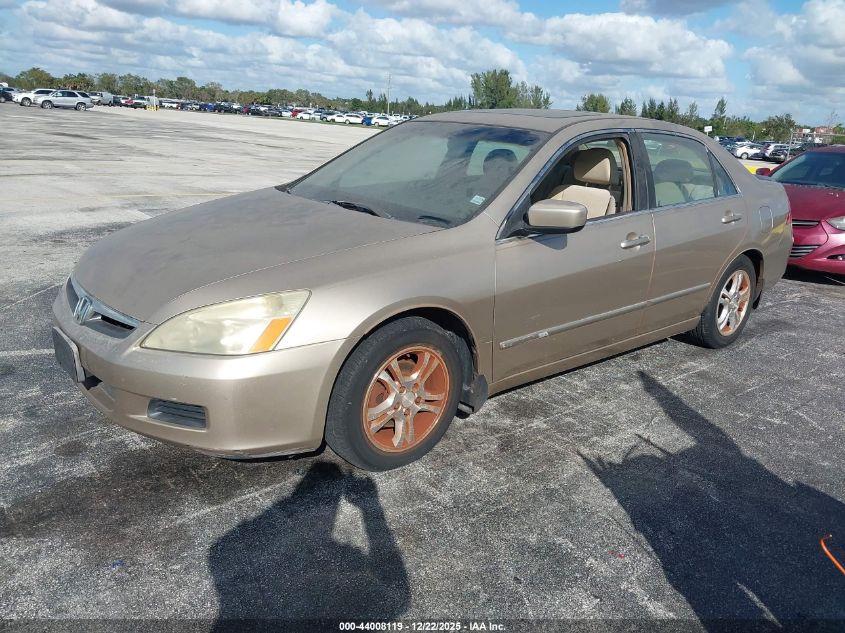 2007 Honda Accord 2.4 Ex VIN: 1HGCM56787A093522 Lot: 44008119