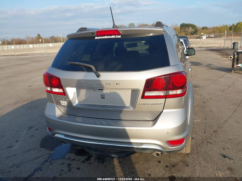 2018 Dodge Journey Crossroad Awd VIN: 3C4PDDGG9JT504340 Lot: 44008121