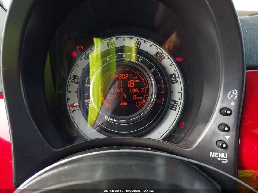 2015 Fiat 500 Pop VIN: 3C3CFFAR4FT527647 Lot: 44008145