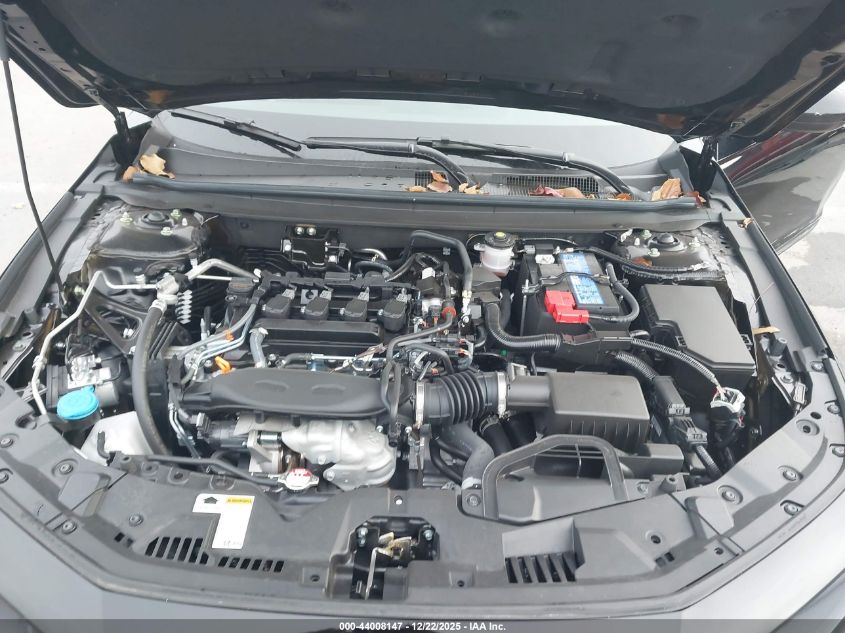 2025 Honda Accord Lx VIN: 1HGCY1F21SA031177 Lot: 44008147