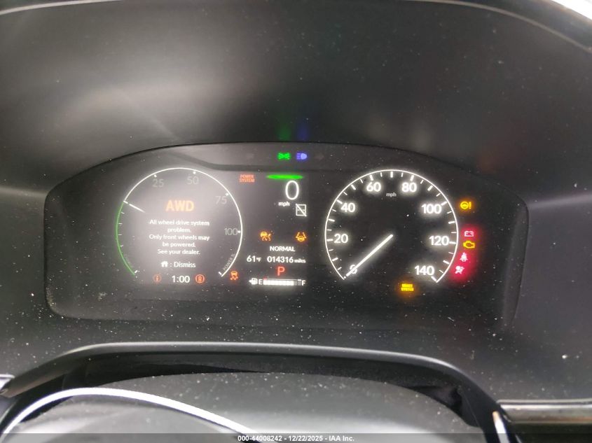 2025 Honda Cr-V Hybrid Sport Touring VIN: 7FARS6H90SE089052 Lot: 44008242