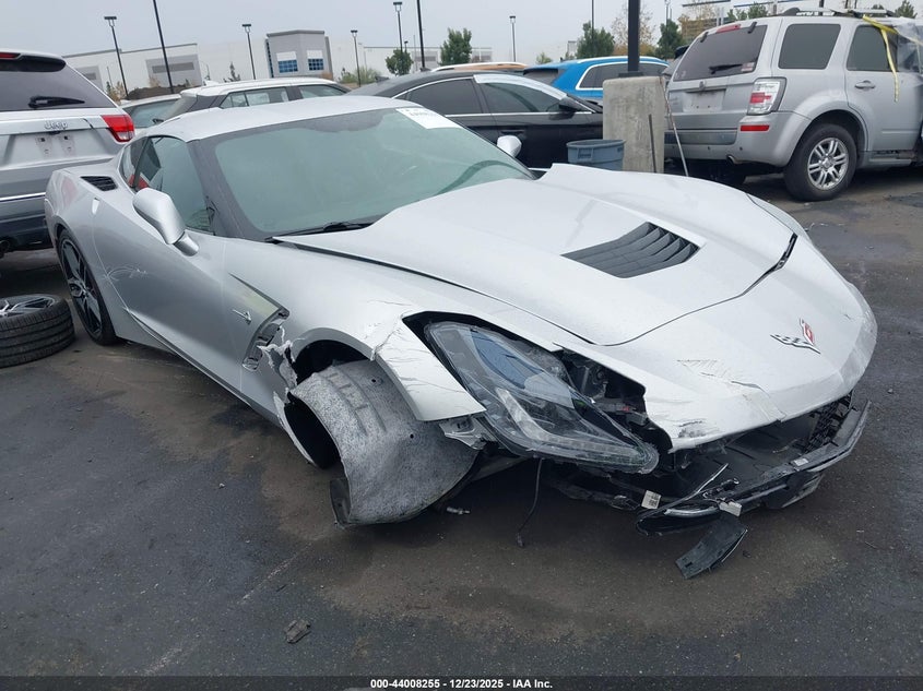 1G1YF2D75K5105619 2019 Chevrolet Corvette Stingray auction photo 1