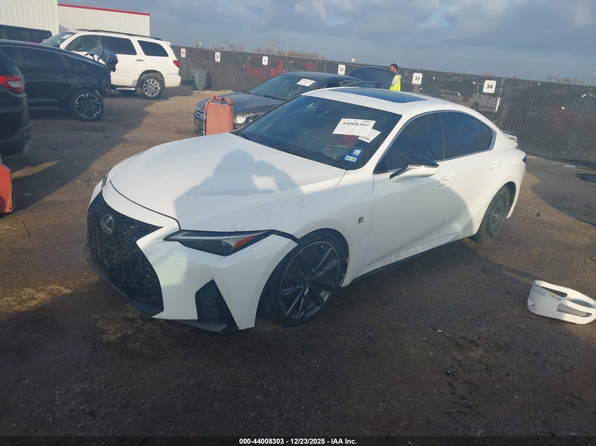 VIN JTHGZ1B21M5048235 2021 LEXUS IS 350 F SPORT