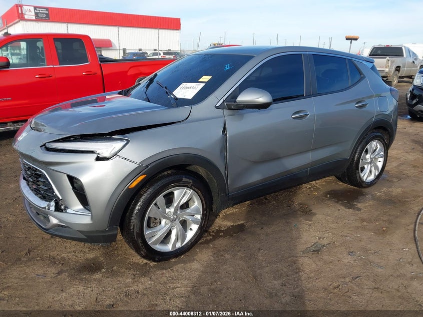 Vin: kl4ambsl7rb149206, lot: 44504067, buick encore gx preferred fwd 20242