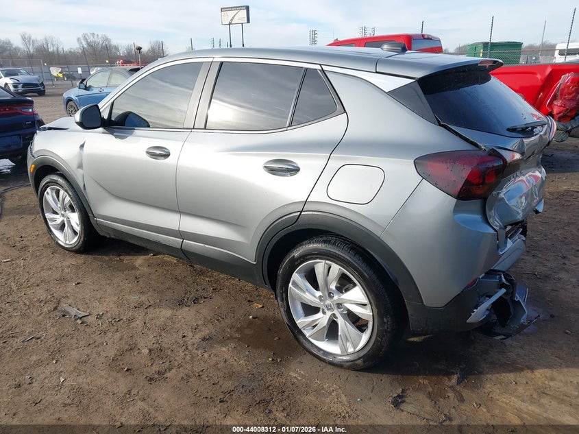 Vin: kl4ambsl7rb149206, lot: 44504067, buick encore gx preferred fwd 20243
