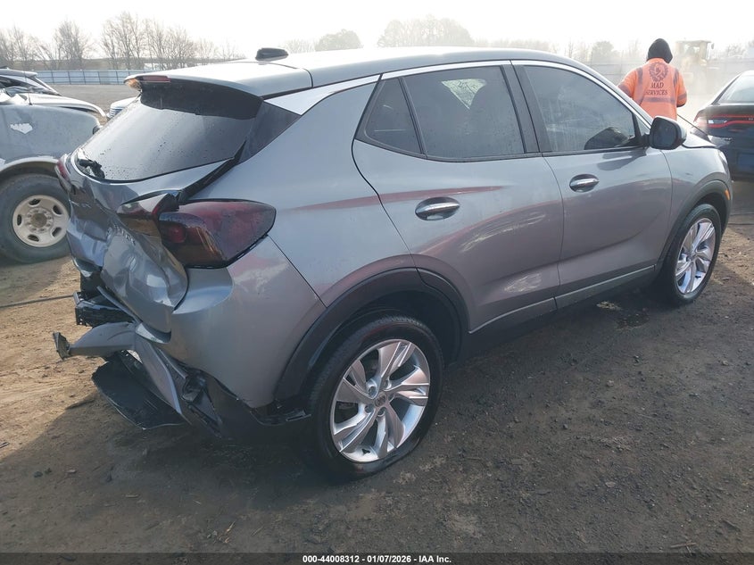 Vin: kl4ambsl7rb149206, lot: 44504067, buick encore gx preferred fwd 20244