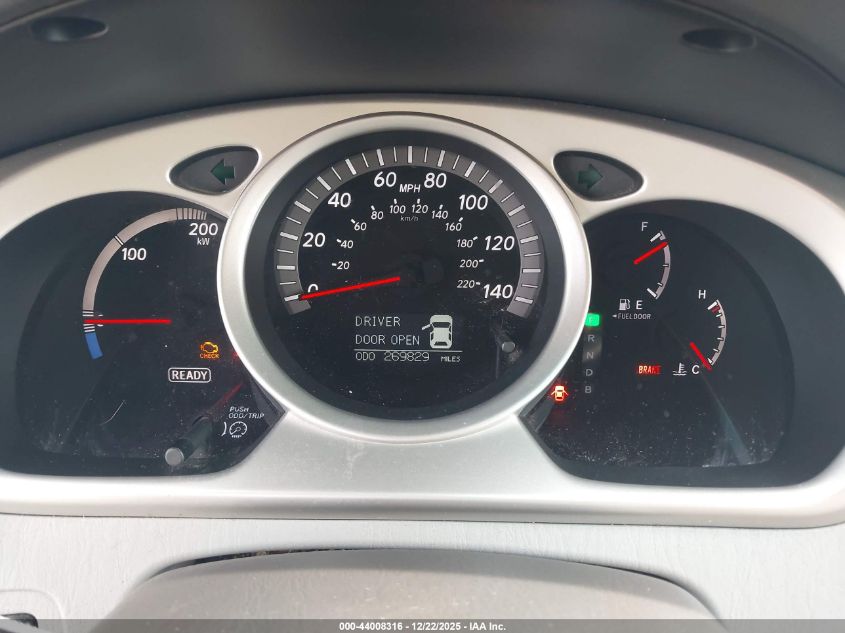 2007 Toyota Highlander Hybrid Limited V6 VIN: JTEEW21A470034570 Lot: 44008316