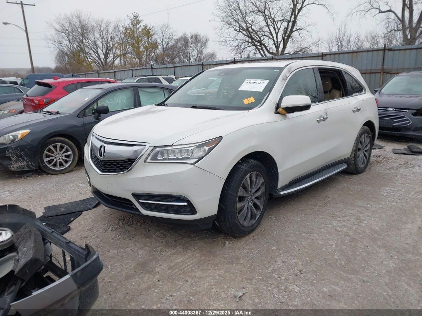 2015 Acura Mdx Technology Package