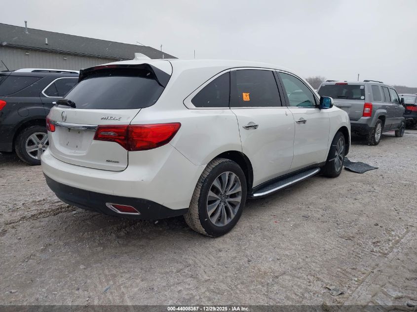 2015 Acura Mdx Technology Package