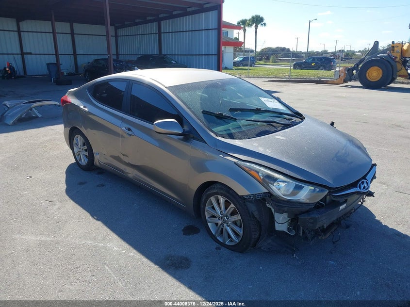 5NPDH4AEXEH530370 2014 Hyundai Elantra Se auction photo 1