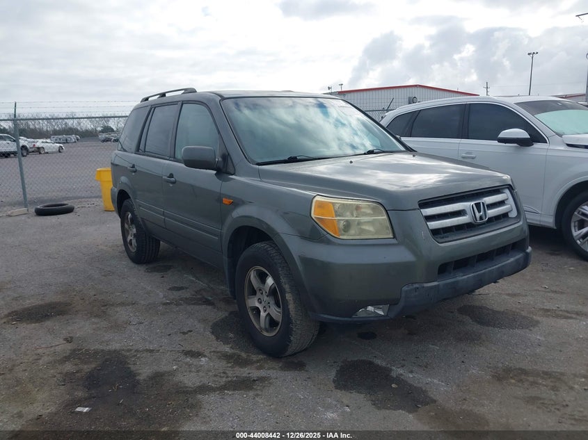 5FNYF28418B010246 2008 Honda Pilot Ex auction photo 1