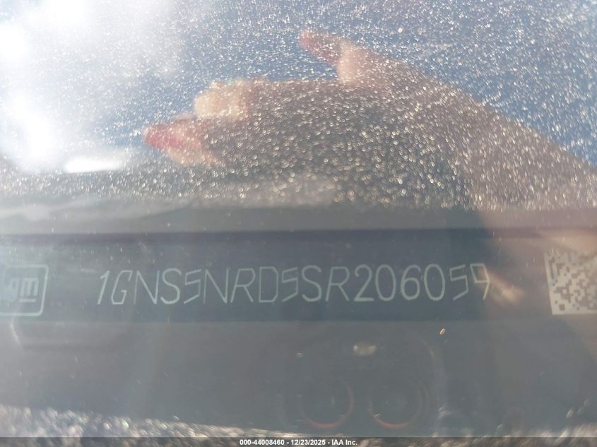 2025 Chevrolet Tahoe - 1GNS5NRD5SR206059