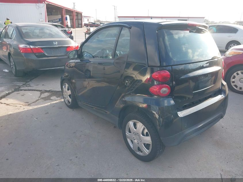 2013 Smart Fortwo Pure VIN: WMEEJ3BA9DK691311 Lot: 44008532