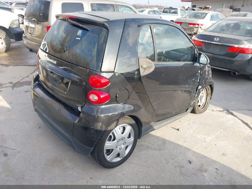 2013 Smart Fortwo Pure VIN: WMEEJ3BA9DK691311 Lot: 44008532